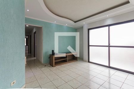Sala de apartamento para alugar com 2 quartos, 56m² em Matriz, Mauá
