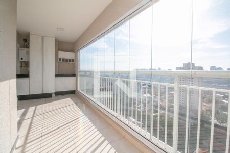 Varanda da Sala de apartamento à venda com 2 quartos, 69m² em Belenzinho, São Paulo