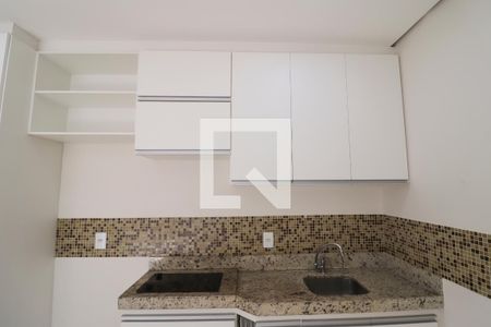 Cozinha de kitnet/studio para alugar com 1 quarto, 35m² em Setor Leste Universitário, Goiânia