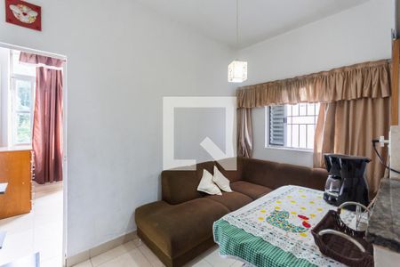 Sala de apartamento para alugar com 1 quarto, 50m² em Itararé, São Vicente