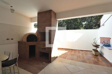Área Gourmet de casa à venda com 3 quartos, 260m² em Campestre, Santo André