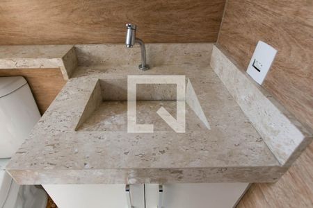 Apartamento para alugar com 45m², 2 quartos e 1 vagaDetalhe banheiro