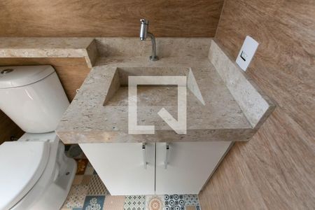 Apartamento para alugar com 45m², 2 quartos e 1 vagaDetalhe banheiro