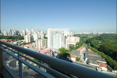 Varanda - Vista de apartamento à venda com 1 quarto, 50m² em Vila Mariana, São Paulo