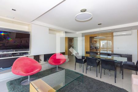 Sala de apartamento para alugar com 3 quartos, 121m² em Três Figueiras, Porto Alegre