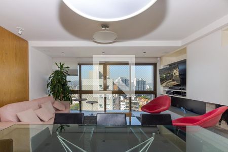 Sala de apartamento para alugar com 3 quartos, 121m² em Três Figueiras, Porto Alegre