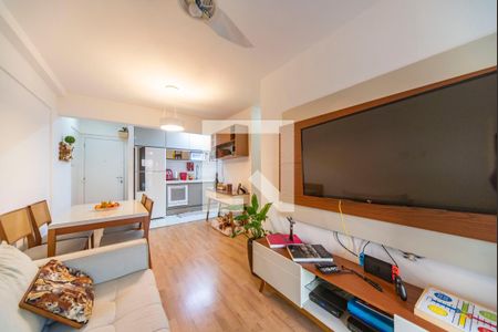 Sala de apartamento para alugar com 2 quartos, 65m² em Jardim, Santo André