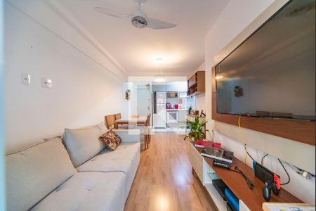 Sala de apartamento para alugar com 2 quartos, 65m² em Jardim, Santo André