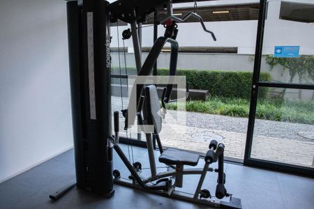 Apartamento para alugar com 39m², 1 quarto e 1 vaga Apartamento para alugar com 39m², 1 quarto e 1 vagaÁrea comum - Academia