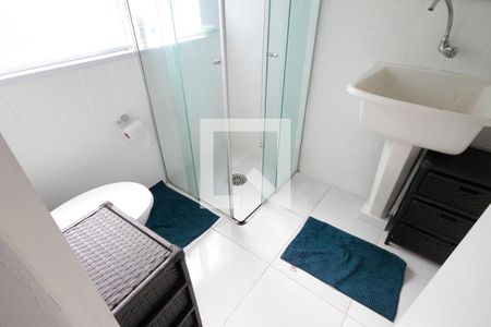 Banheiro de apartamento para alugar com 1 quarto, 41m² em República, São Paulo