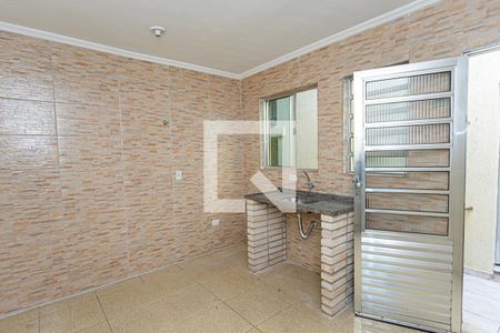 Cozinha de casa para alugar com 1 quarto, 40m² em Vila Carolina, São Paulo