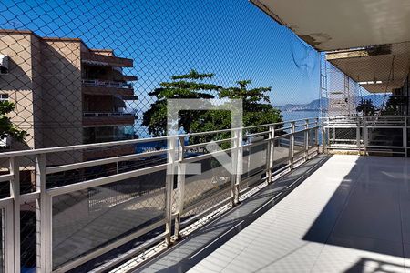 Varanda da Sala de apartamento para alugar com 3 quartos, 120m² em Jardim Guanabara, Rio de Janeiro
