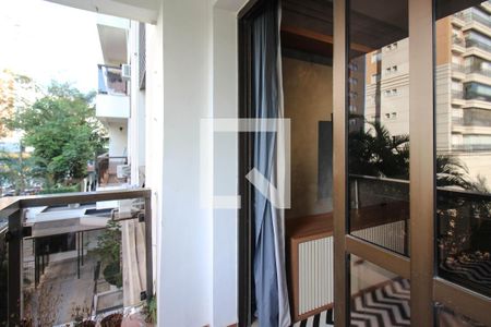 Varanda da Sala de apartamento para alugar com 1 quarto, 45m² em Itaim Bibi, São Paulo