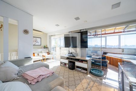 Sala de estar de apartamento à venda com 2 quartos, 110m² em Jardim Brasil (zona Sul), São Paulo
