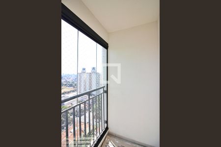 Varanda da Sala de apartamento à venda com 2 quartos, 52m² em Jardim Olavo Bilac, São Bernardo do Campo