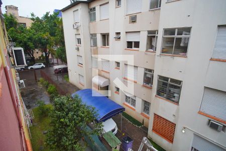 Quarto vista de apartamento à venda com 1 quarto, 42m² em Jardim do Salso, Porto Alegre