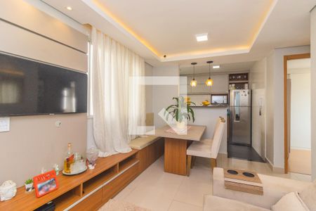 Sala de apartamento para alugar com 2 quartos, 42m² em São José, Canoas