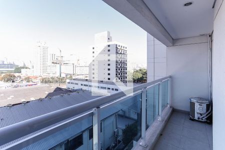 Varanda Sala de apartamento à venda com 1 quarto, 47m² em Várzea da Barra Funda, São Paulo