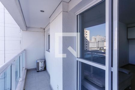 Varanda Sala de apartamento à venda com 1 quarto, 47m² em Várzea da Barra Funda, São Paulo