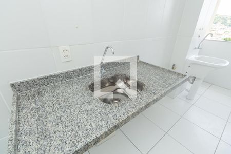 Apartamento para alugar com 46m², 2 quartos e 1 vagaDetalhe da cozinha
