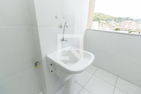 Apartamento para alugar com 46m², 2 quartos e 1 vagaDetalhe da área de serviço