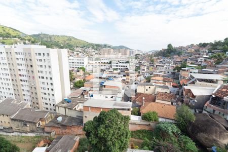 Vista da varanda de apartamento à venda com 2 quartos, 46m² em Madureira, Rio de Janeiro