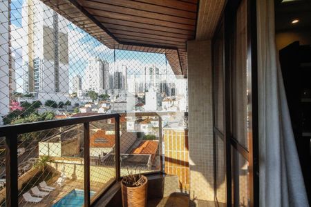 Varanda de apartamento à venda com 3 quartos, 135m² em Vila Regente Feijó, São Paulo