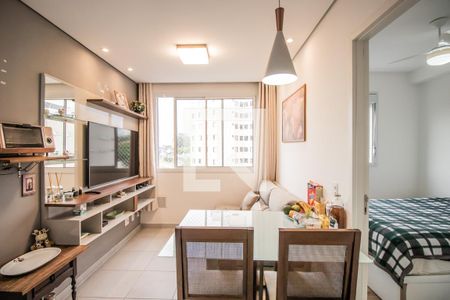 Sala
 de apartamento à venda com 2 quartos, 34m² em Vila Paulista, São Paulo