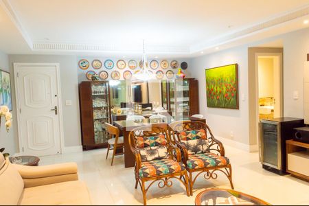 Sala de apartamento para alugar com 3 quartos, 140m² em Barra da Tijuca, Rio de Janeiro