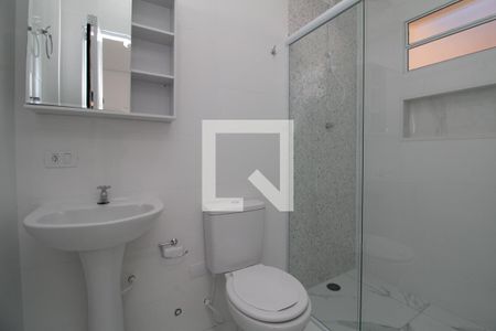Banheiro Suíte 1 de casa para alugar com 2 quartos, 90m² em Vila Prudente, São Paulo
