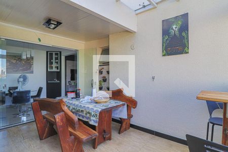 Varanda da Sala de apartamento para alugar com 2 quartos, 60m² em Santa Inês, Belo Horizonte