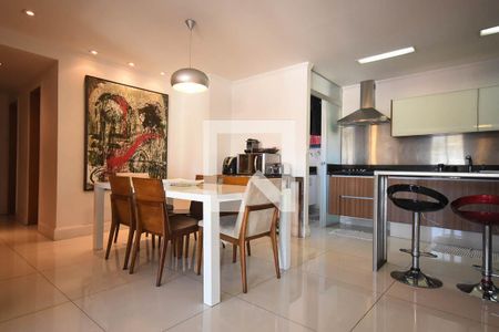 Sala de jantar de apartamento à venda com 3 quartos, 105m² em Real Parque, São Paulo
