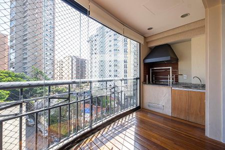 Sala - Varanda de apartamento para alugar com 3 quartos, 130m² em Perdizes, São Paulo