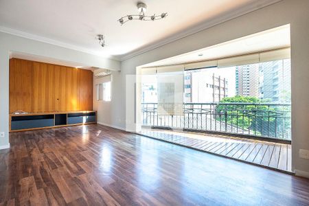 Sala de apartamento para alugar com 3 quartos, 130m² em Perdizes, São Paulo