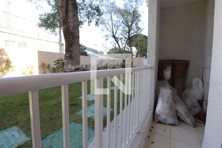 Sacada da Sala de apartamento para alugar com 2 quartos, 45m² em Vila Augusta, Guarulhos