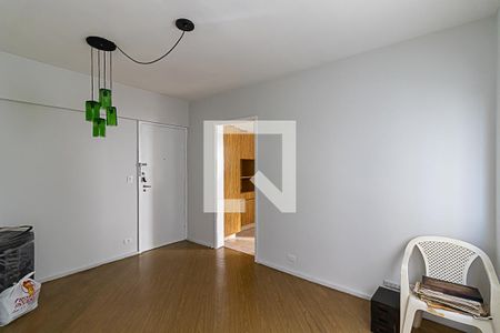 Sala de apartamento à venda com 1 quarto, 50m² em Indianópolis, São Paulo