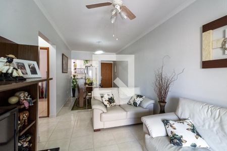 Sala de apartamento para alugar com 2 quartos, 81m² em Aviação, Praia Grande