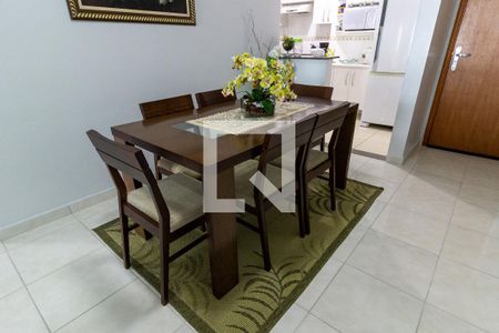 Detalhe da sala de jantar de apartamento para alugar com 2 quartos, 81m² em Aviação, Praia Grande