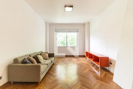 Sala de Apartamento com 1 quarto, 90m² Higienópolis
