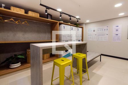 Apartamento para alugar com 31m², 1 quarto e sem vagaLavanderia