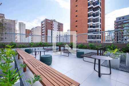 Apartamento para alugar com 31m², 1 quarto e sem vagaRooftop