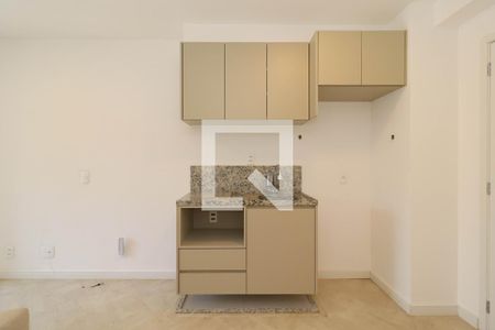 Sala/Cozinha de apartamento para alugar com 1 quarto, 31m² em Pinheiros, São Paulo