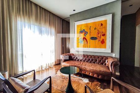 Sala de apartamento à venda com 1 quarto, 47m² em Morumbi, São Paulo