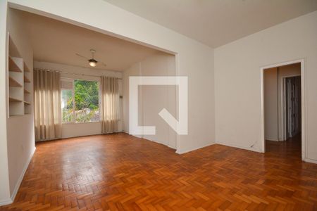 Sala de apartamento para alugar com 3 quartos, 123m² em Laranjeiras, Rio de Janeiro