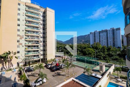 Vista da Varanda de apartamento à venda com 2 quartos, 69m² em Jacarepaguá, Rio de Janeiro