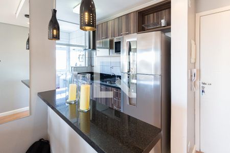 Apartamento à venda com 54m², 2 quartos e 1 vagaCozinha e área de serviço