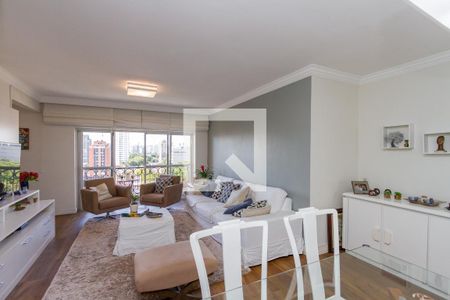 Sala de apartamento à venda com 3 quartos, 130m² em Campo Belo, São Paulo