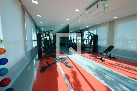 Apartamento para alugar com 27m², 1 quarto e sem vaga Apartamento para alugar com 27m², 1 quarto e sem vagaÁrea comum - Espaço Fitness