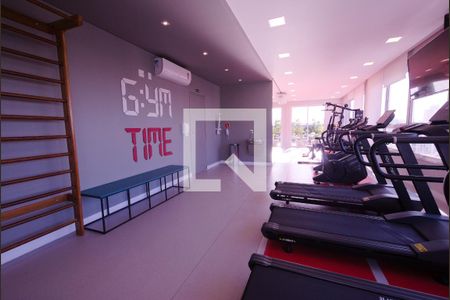 Apartamento para alugar com 27m², 1 quarto e sem vaga Apartamento para alugar com 27m², 1 quarto e sem vagaÁrea comum - Espaço Fitness