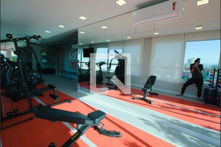 Apartamento para alugar com 27m², 1 quarto e sem vaga Apartamento para alugar com 27m², 1 quarto e sem vagaÁrea comum - Espaço Fitness